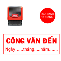 Khắc con dấu công văn đến mẫu thông dụng