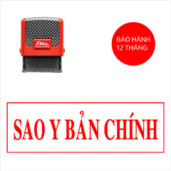 Khắc con dấu sao y bản chính mẫu thông dụng